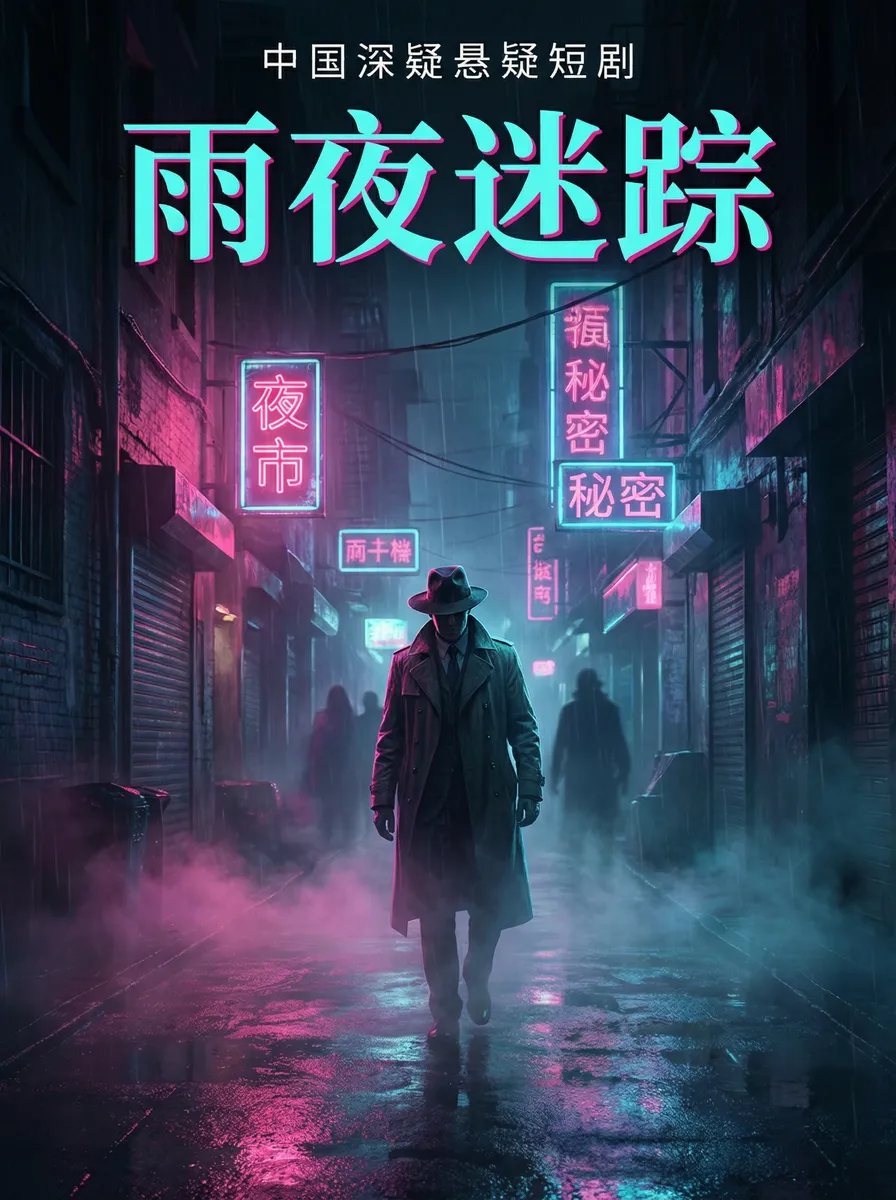 纯洁轮舞曲樱花未增删带翻译 悬疑追踪短剧 - 雨夜迷踪海报